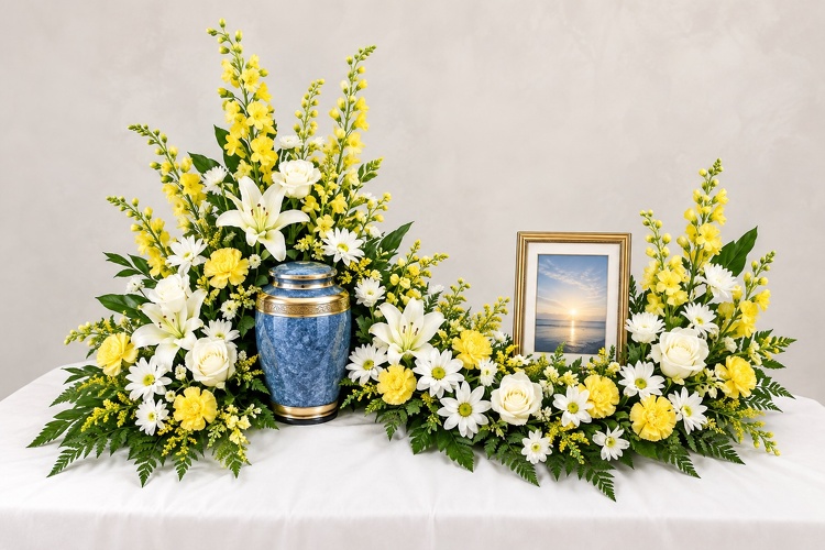 Eternal Grace from Forever Flowers, flower delivery in St. Thomas, VI