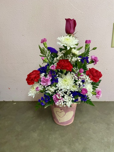 Sweet Romance from Forever Flowers, flower delivery in St. Thomas, VI