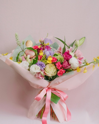Handheld Bouquet from Forever Flowers, flower delivery in St. Thomas, VI