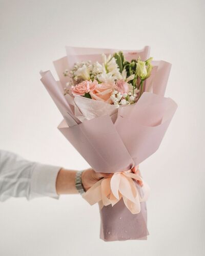 Presentation Bouquet from Forever Flowers, flower delivery in St. Thomas, VI