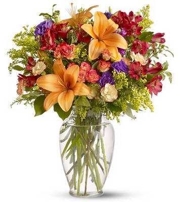 Classic Celebration from Forever Flowers, flower delivery in St. Thomas, VI