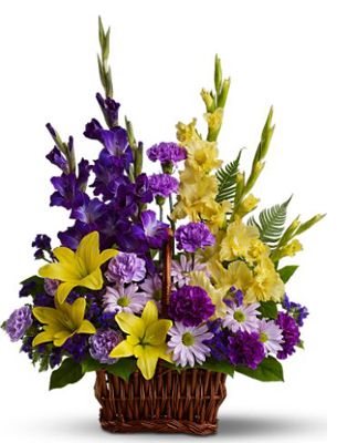 Basket of Memories from Forever Flowers, flower delivery in St. Thomas, VI
