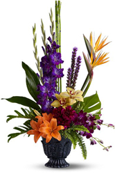   Teleflora's Paradise Blooms    from Forever Flowers, flower delivery in St. Thomas, VI
