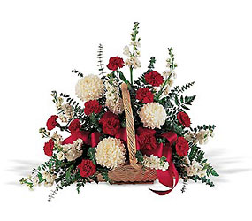 Fireside Basket from Forever Flowers, flower delivery in St. Thomas, VI