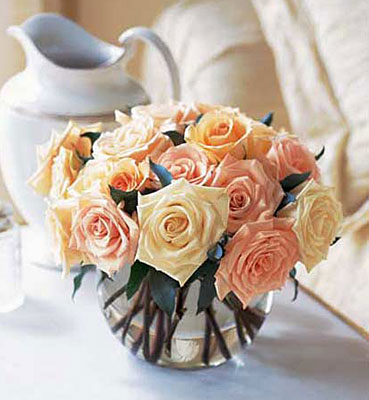 Perfect Pastel Roses from Forever Flowers, flower delivery in St. Thomas, VI