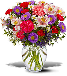 Pink and Purple Inspiration from Forever Flowers, flower delivery in St. Thomas, VI