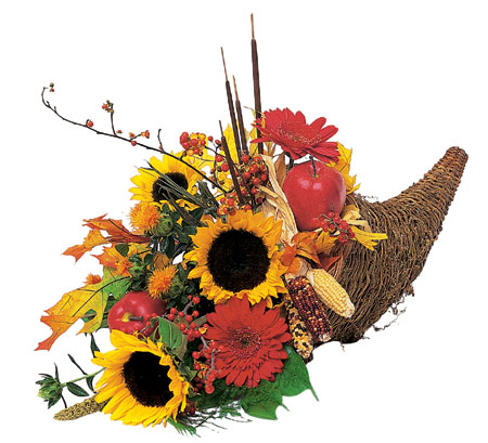 Autumn Cornucopia from Forever Flowers, flower delivery in St. Thomas, VI