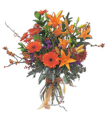 Fall Wonder from Forever Flowers, flower delivery in St. Thomas, VI