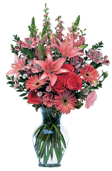 Marvelous Pinks from Forever Flowers, flower delivery in St. Thomas, VI